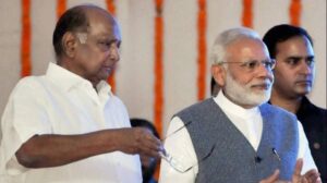 Sharad Pawar meets PM Narendra Modi in Delhi