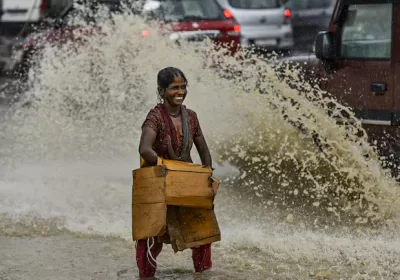 Downpour In Delhi Leaves Several Areas Water-Logged, ‘Orange Alert’ Issued