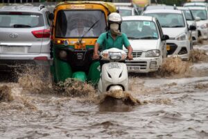 Day After Record Rain, Delhi-NCR Locals Wake up to Heavy Downpour; to Continue for Next 2 Hrs: IMD