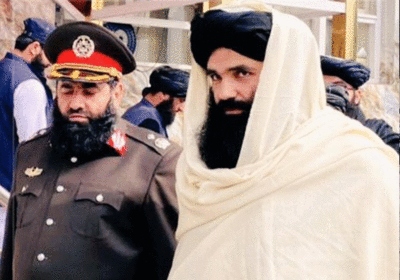 Pakistani Ambassador stands in fear as Sirajuddin Haqqani passes, Taliban leader ignores him and walks away￼￼