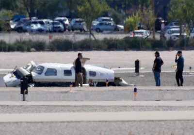 US: 4 killed as 2 planes collide at Las Vegas airport