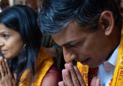 Rishi Sunak takes time out of campaign for Janmashtami temple visit in UK