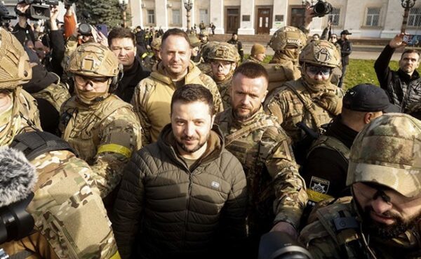 Beginning Of End Of War Ukraine's Zelensky After Key City Liberated