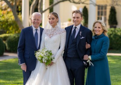 US President Joe Biden’s granddaughter weds in White House ceremony